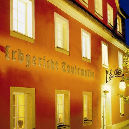 Landidyll Hotel Erbgericht Tautewalde Wilthen Esterno foto