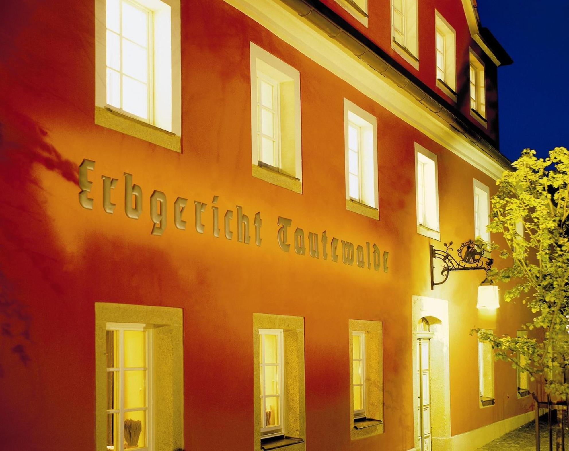 Landidyll Hotel Erbgericht Tautewalde Wilthen Esterno foto